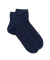 Men's cotton lisle and polyamide sneaker socks - Blue