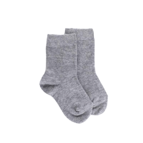 Soft cotton baby socks - Grey | Doré Doré