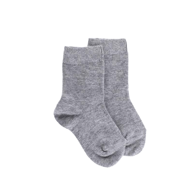 Soft cotton baby socks - Grey | Doré Doré