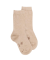 Children's egyptian cotton socks - Beige Sand