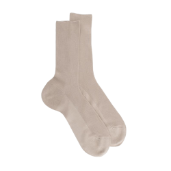 Women's comfort elastic-free edges socks - Beige | Doré Doré