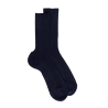 Women's comfort elastic-free edges socks - Dark blue