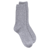 Women's wool and cashmere socks - Light grey | Doré Doré