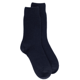 Women's wool and cashmere socks - Dark blue | Doré Doré
