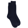 Women's wool and cashmere socks - Dark blue