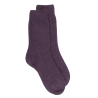 Women's wool and cashmere socks - Purple | Doré Doré