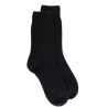 Women's wool and cashmere socks - Black | Doré Doré