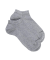 Women's cotton socks with shiny lurex effect - Grey