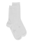 Women's soft cotton socks with soft edges - White