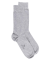 Men's socks in soft Egyptian cotton - Light grey