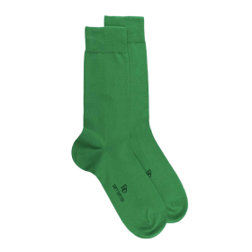 Men's fine gauge egyptian cotton socks - Green Grass | Doré Doré