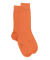 Men's socks in soft Egyptian cotton - Orange