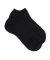 Women's fishnet sneaker socks - Black