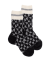 Children's polar wool geometric pattern socks - Black