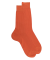 Luxury socks in the finest mercerised cotton - Orange