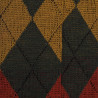 Merino Wool knee-high socks with Diamond Pattern - Thuja and Henna | Doré Doré