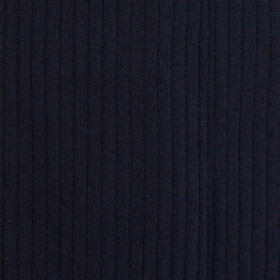 Men's luxury fine Egyptian cotton ribbed socks - Navy blue | Doré Doré