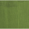 Men's ribbed socks made of 100% solid-colored Scottish thread - Green Country | Doré Doré