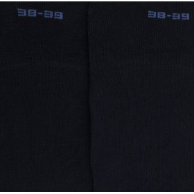 Women's jersey knit footlets in Egyptian cotton - Dark blue | Doré Doré