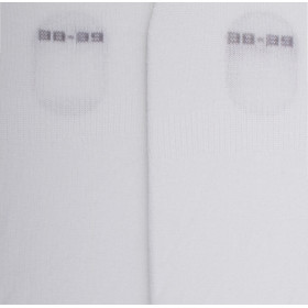 Women's jersey knit footlets in Egyptian cotton - White | Doré Doré