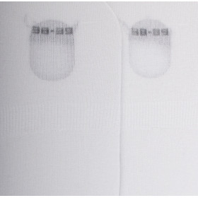 Egyptian cotton footlets in flat knit - Beige | Doré Doré