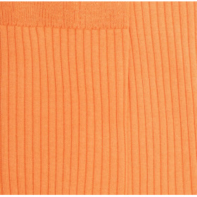 Women's ribbed cotton lisle socks - Orange Citrus | Doré Doré