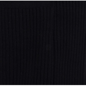 Women's ribbed cotton lisle socks - Black | Doré Doré
