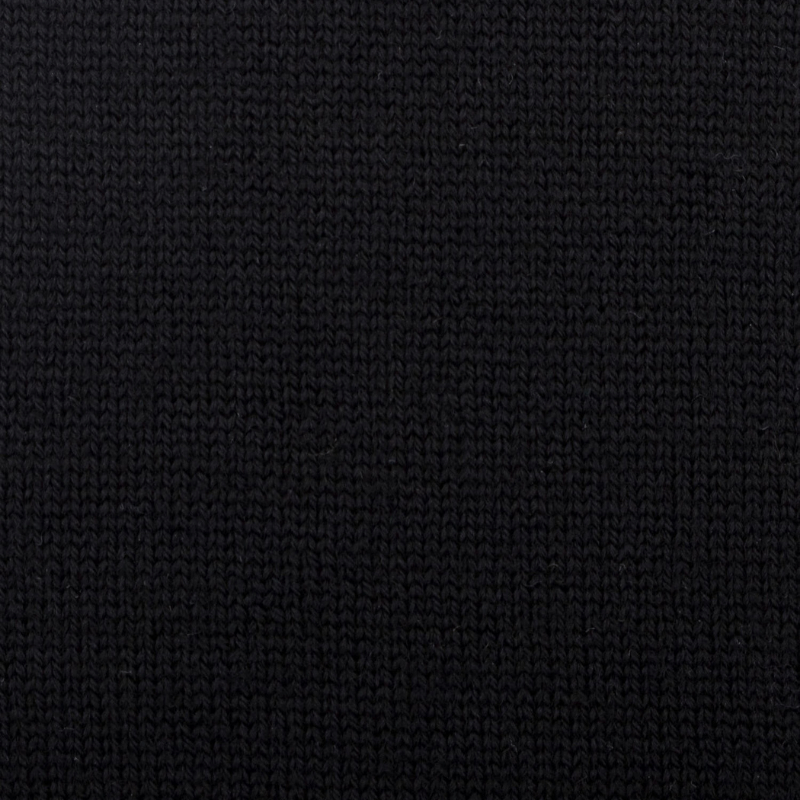 Unisex wool turtleneck pullover - Black | Doré Doré