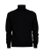 Unisex wool turtleneck pullover - Black
