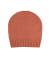 Unisex wool and cashmere plain cap - Orange