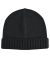 Unisex wool and cashmere plain cap - Black