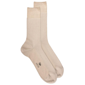 Men's anti-perspirant socks - Beige | Doré Doré