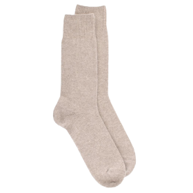 Men's wool and cashmere socks - Beige | Doré Doré