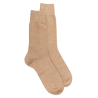 Men's wool and cashmere socks - Desert beige