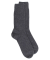 Men's wool and cashmere socks - Dark grey