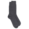 Men's wool and cashmere socks - Dark grey