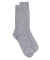 Men's wool and cashmere socks - Grey