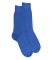 Men's wool and cashmere socks - Blue