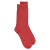 Men's wool and cashmere socks - Red