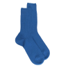 Men's merino wool ribbed socks - Royal blue | Doré Doré