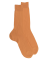 Luxury socks in the finest mercerised cotton - Orange