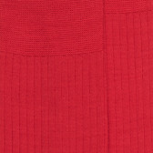 Men's luxury fine merino wool ribbed socks - Red | Doré Doré