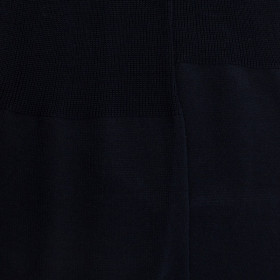 Men's cotton lisle jersey knit knee-high socks - Blue | Doré Doré