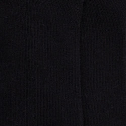 Men's sport sneaker socks in cotton with terry sole - Black | Doré Doré