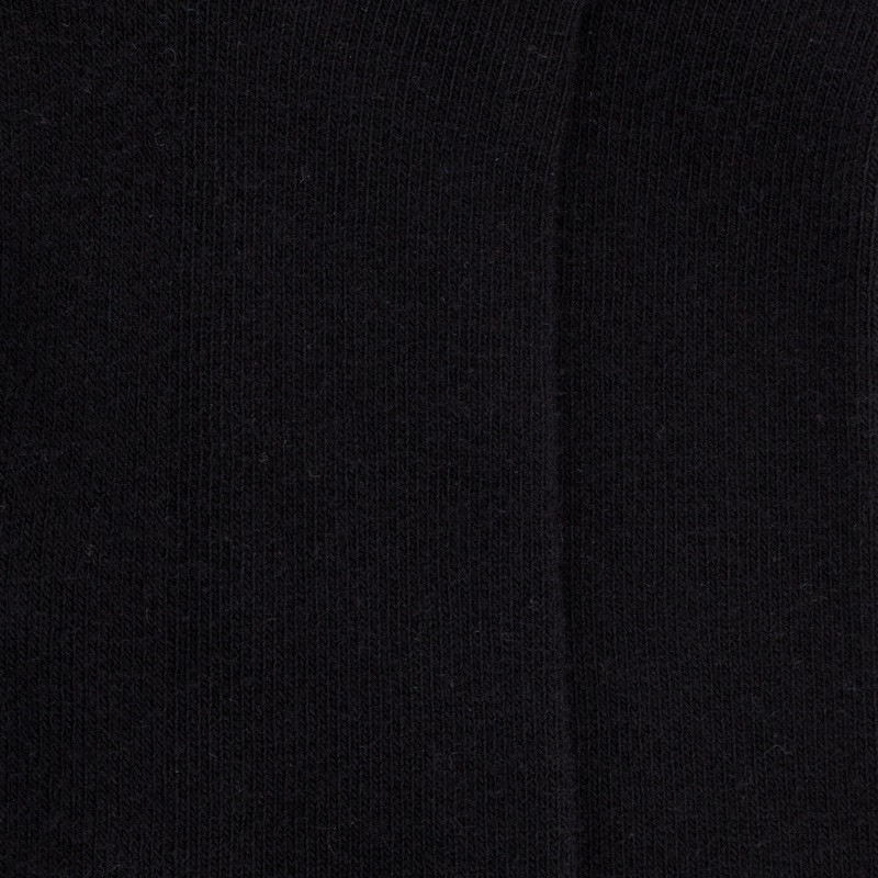 Men's sport sneaker socks in cotton with terry sole - Black | Doré Doré