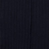 Men's luxury cashmere and silk ribbed socks - Dark blue | Doré Doré