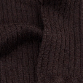 Men's knee-high socks in wool and cashmere - Brown | Doré Doré