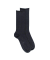 Men's Egyptian cotton socks with rolled hem - Dark grey