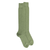 Men's long wool and cashmere socks - Green