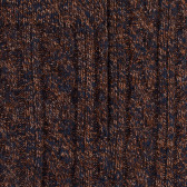 Multicoloured blend recycled cotton socks with cable stitch | Doré Doré